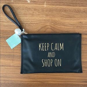 Keep Calm and Shop On Clutch